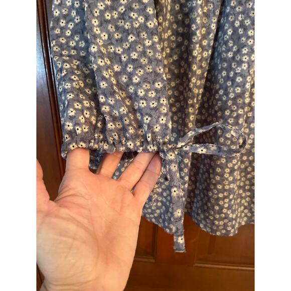 ZARA SMOCKED MINI DEESS/ROMPER M - Picture 3 of 8